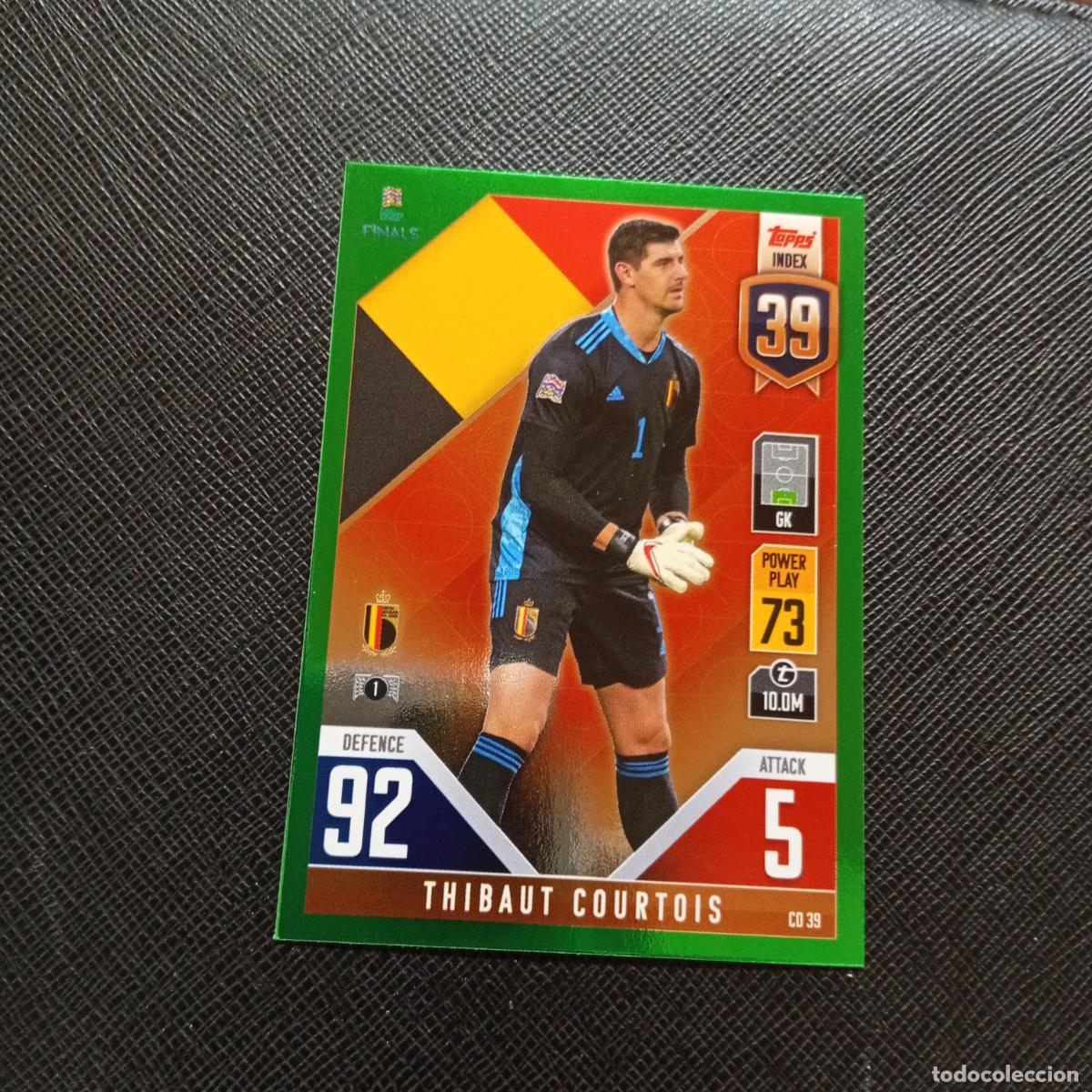 Cromos de f&uacute;tbol: COURTOIS BELGICA TOPPS MATCH ATTAX ROAD TO FINALS UEFA NATIONS LEAGUE 2022 - A82 PG91 C