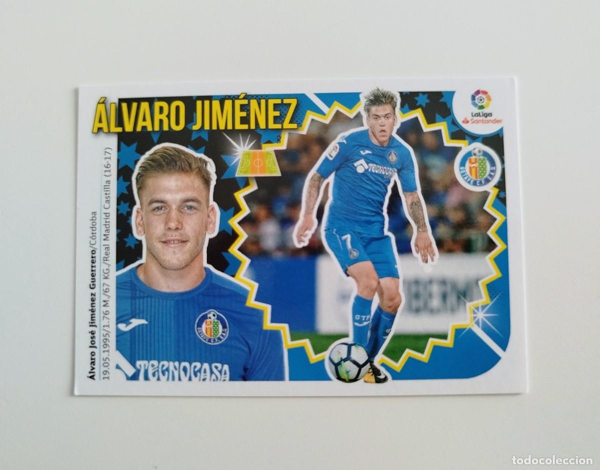 Figurine di Calcio: &Aacute;lvaro Gim&eacute;nez 11B SIN PEGAR NUNCA PEGADO Getafe CF Liga Ediciones Este 18 19 / 2018 2019