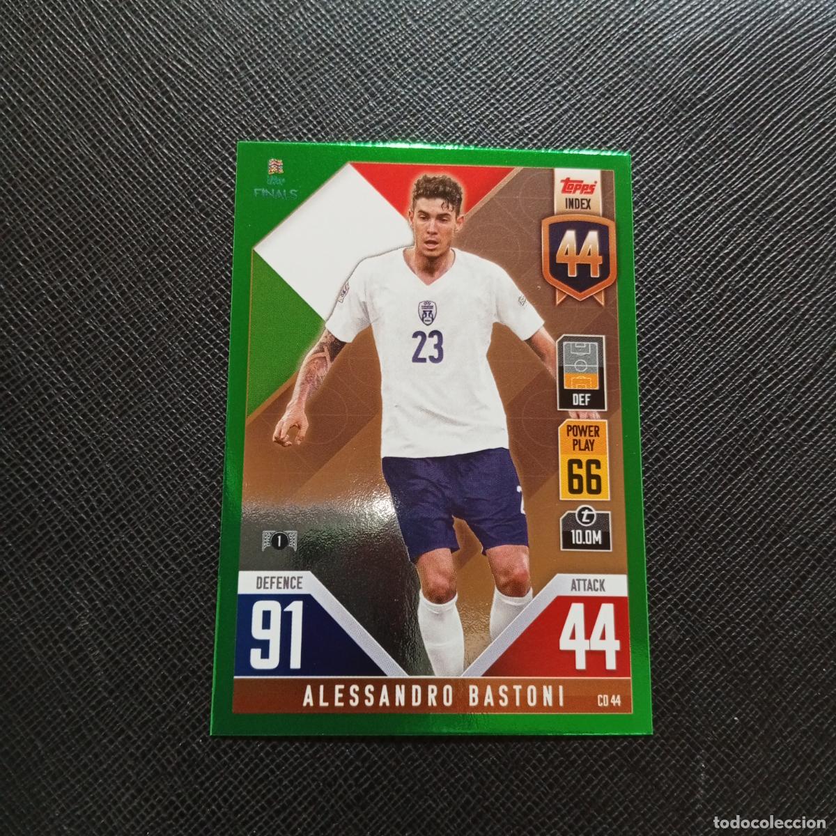 Cromos de Futebol: BASTONI ITALIA TOPPS MATCH ATTAX ROAD TO FINALS UEFA NATIONS LEAGUE 2022 - A82 PG100