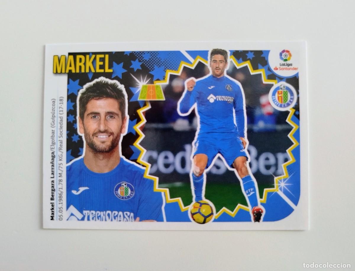 Cromos de Futebol: Markel 9 SIN PEGAR NUNCA PEGADO Getafe CF Liga Ediciones Este 18 19 / 2018 2019