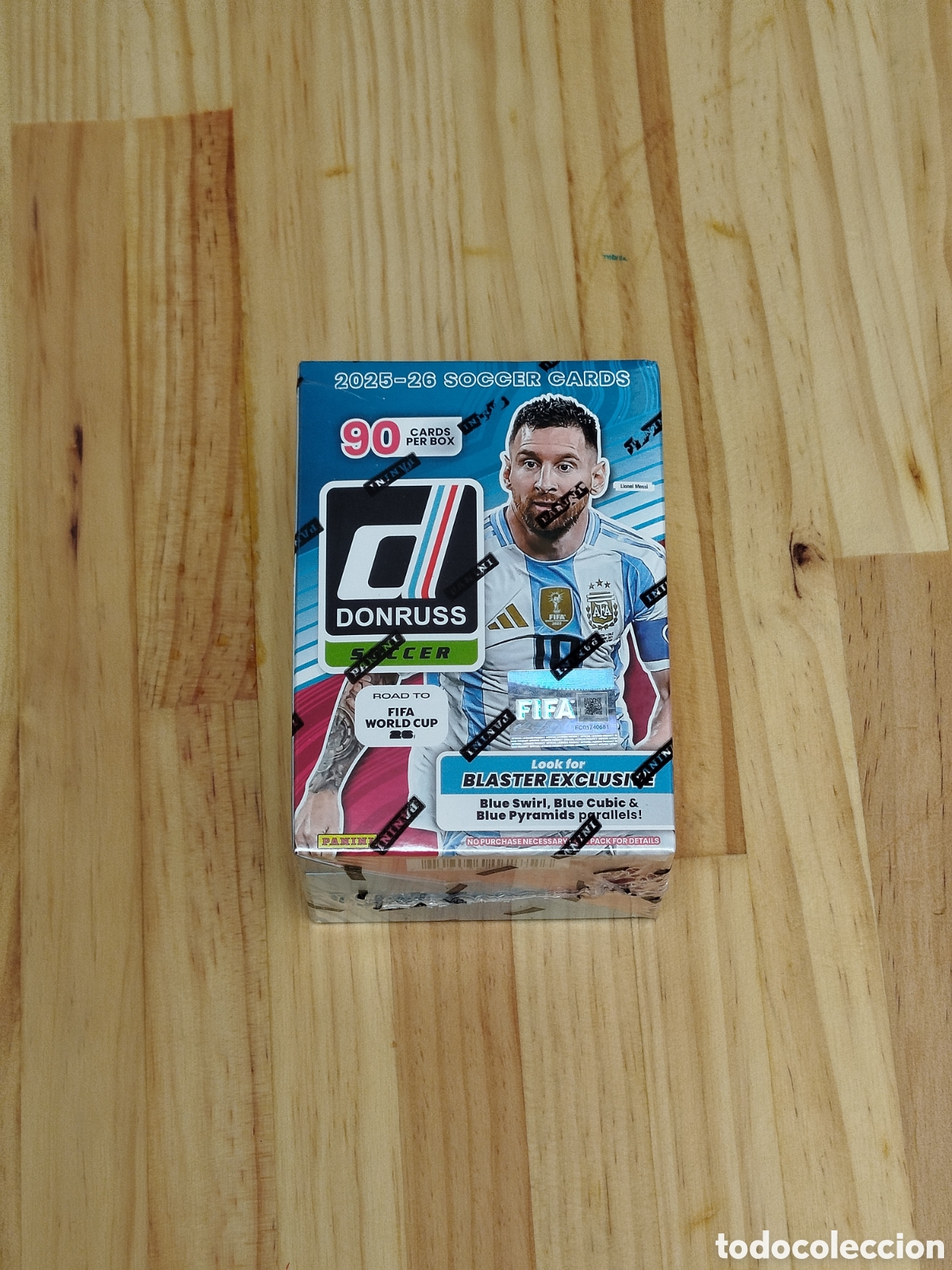 Cromos de F&uacute;tbol: Caja Blaster Donruss 25-26 world cup Soccer Cards