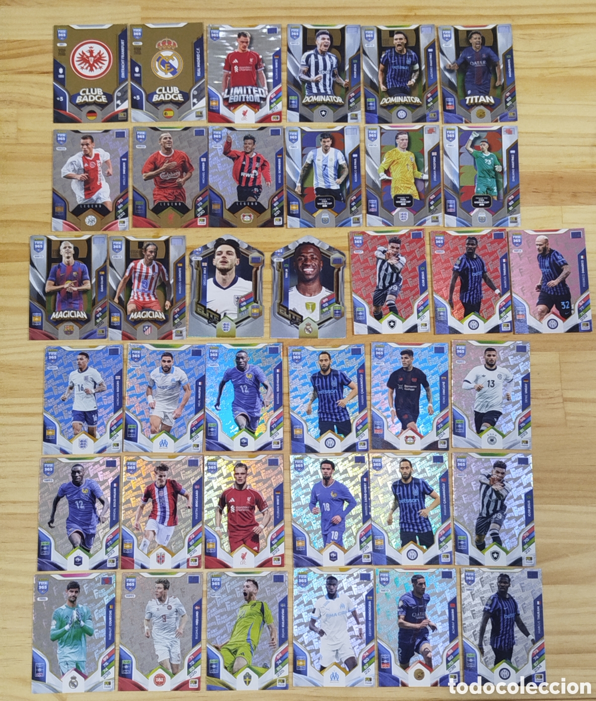 Cromos de F&uacute;tbol: Pack 58 cartas adrenalyn fifa 365 2026