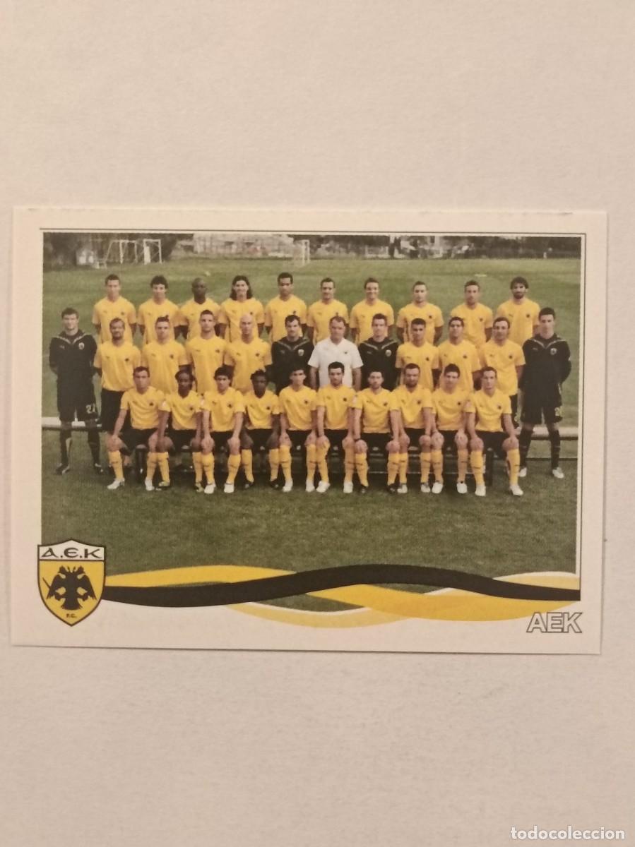 Cromos de F&uacute;tbol: #10 EQUIPO (AEK ATENAS) SUPERLIGA GRECIA 09/10 PANINI