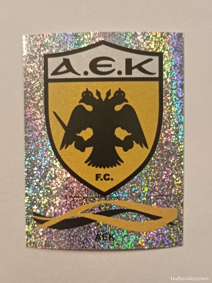 Cromos de F&uacute;tbol: #11 ESCUDO (AEK ATENAS) SUPERLIGA GRECIA 09/10 PANINI