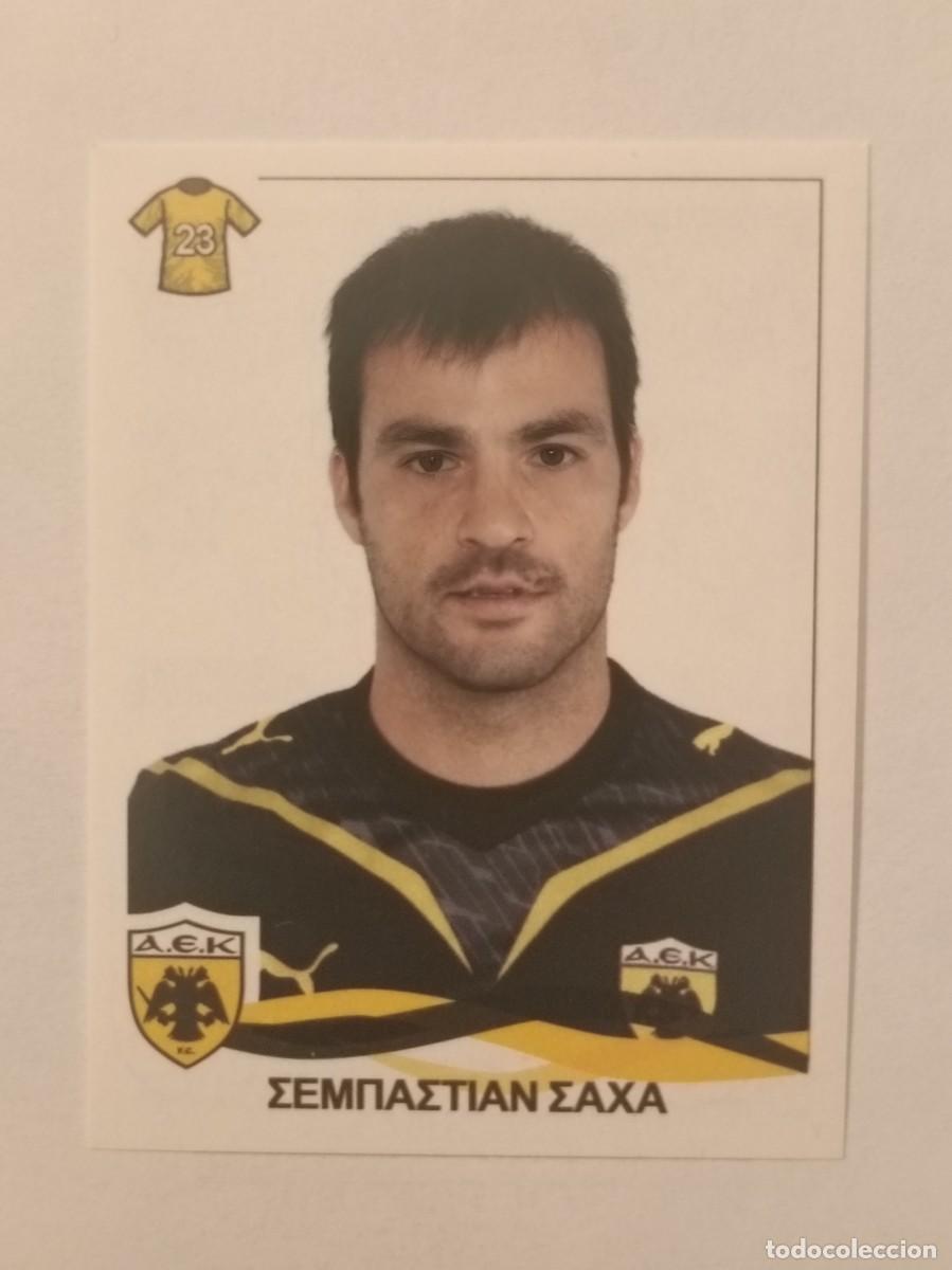 Cromos de F&uacute;tbol: #12 SEBASTIAN SAJA (AEK ATENAS) SUPERLIGA GRECIA 09/10 PANINI