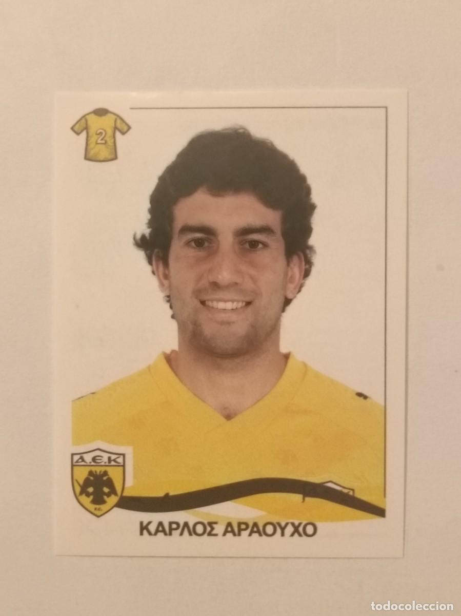 Cromos de F&uacute;tbol: #13 CARLOS ARAUJO (AEK ATENAS) SUPERLIGA GRECIA 09/10 PANINI