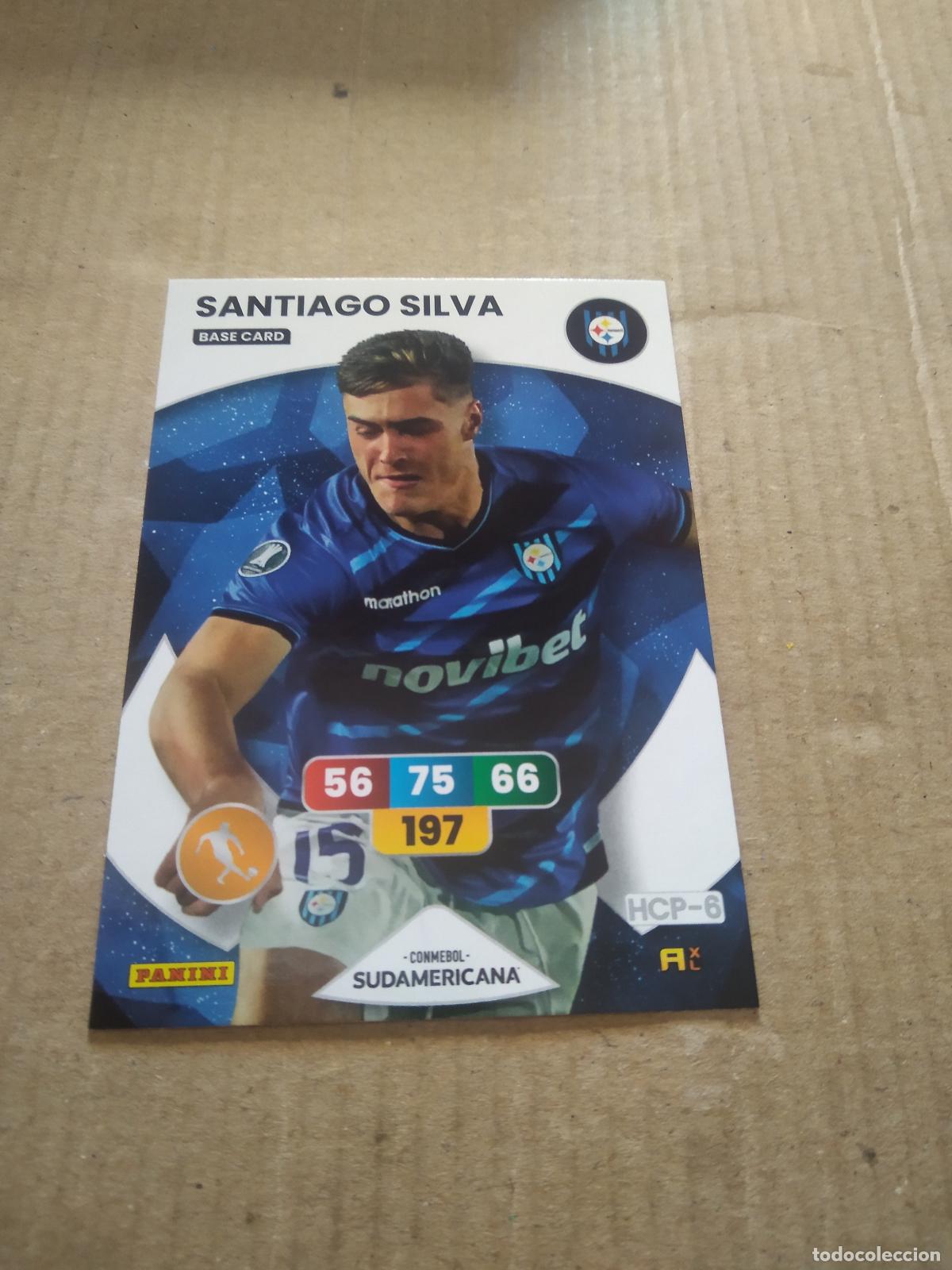 Cromos de f&uacute;tbol: SANTIAGO SILVA Huachipato CROMO FUTBOL PANINI ADRENALYN CONMEBOL LIBERTADORES SUDAMERICANA 2024
