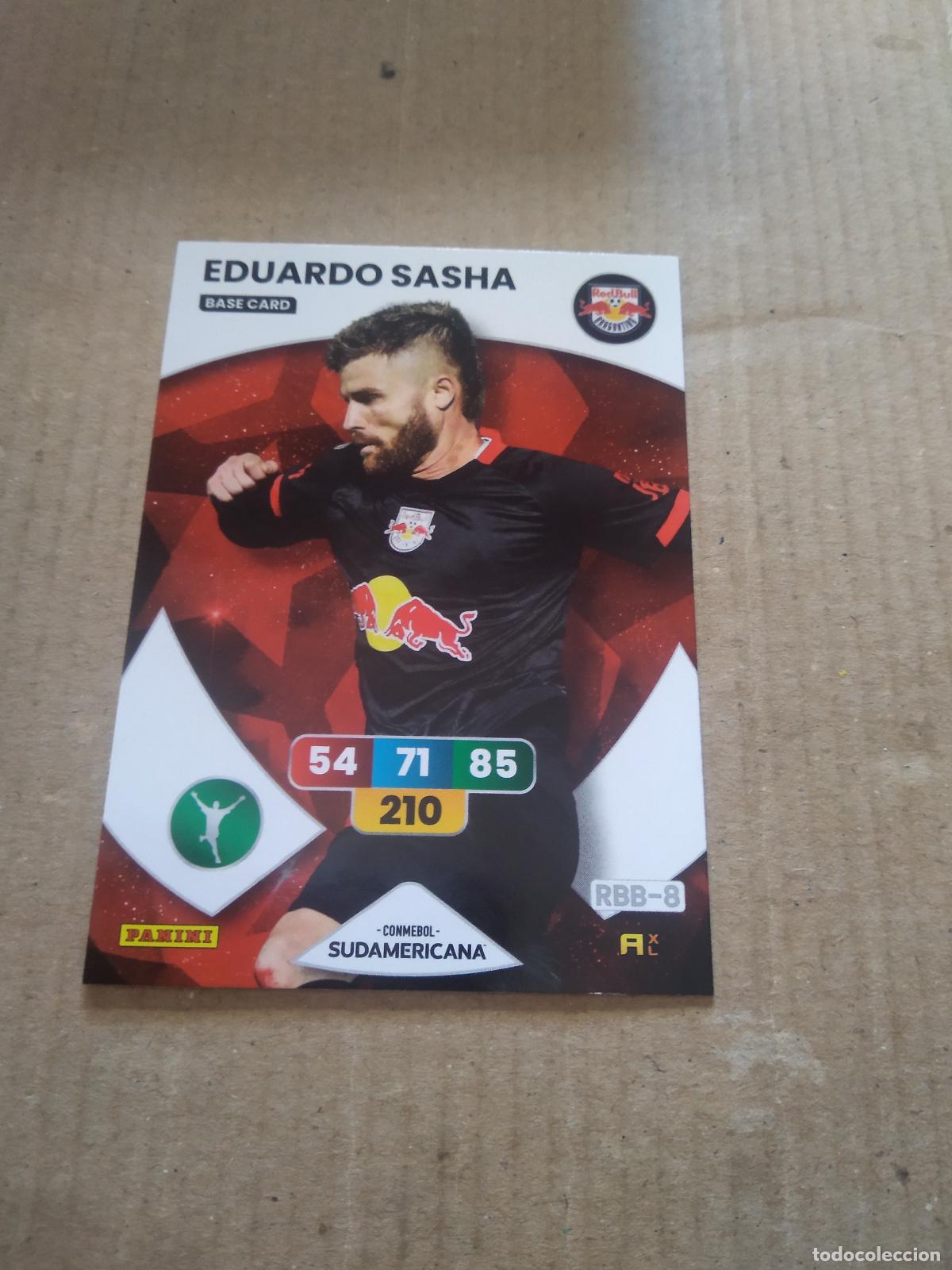 Cromos de F&uacute;tbol: EDUARDO SASHA BRAGANTINO CROMO FUTBOL PANINI ADRENALYN CONMEBOL LIBERTADORES SUDAMERICANA 2024