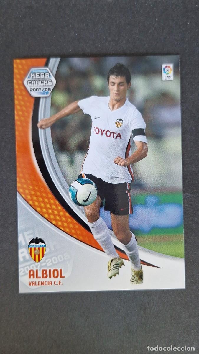 Cromos de F&uacute;tbol: L3 ALBIOL VALENCIA C. F. 292 PANINI MEGACRACKS 2007 2008 07 08