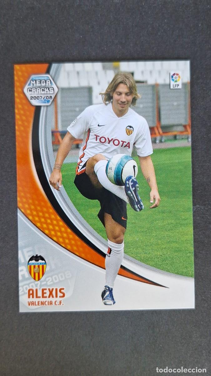 Cromos de F&uacute;tbol: L3 ALEXIS VALENCIA C. F. 293 PANINI MEGACRACKS 2007 2008 07 08