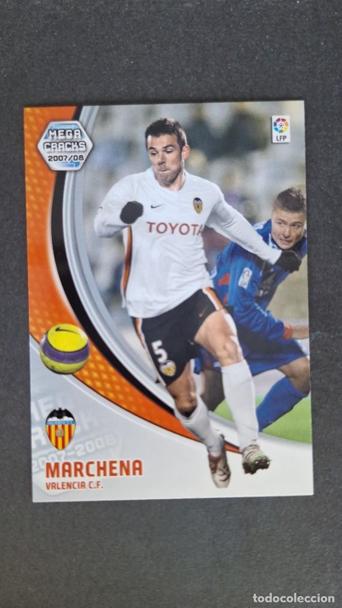Cromos de F&uacute;tbol: L3 MARCHENA VALENCIA C. F. 294 PANINI MEGACRACKS 2007 2008 07 08