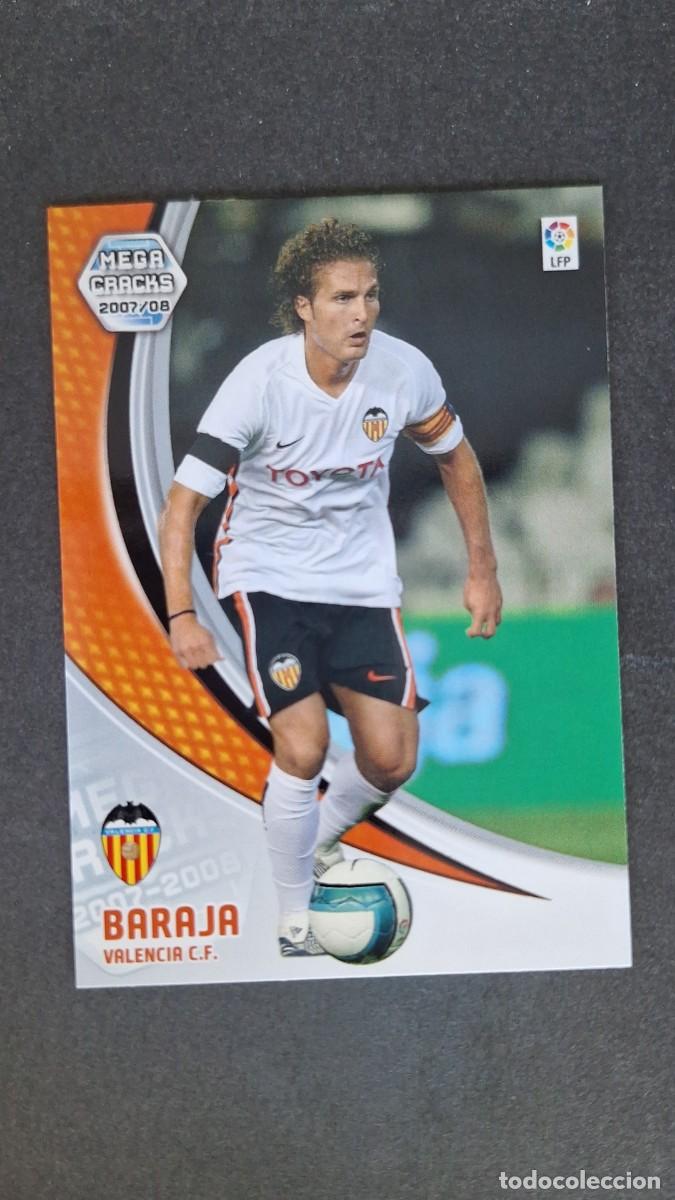Cromos de F&uacute;tbol: L3 BARAJA VALENCIA C. F. 298 PANINI MEGACRACKS 2007 2008 07 08