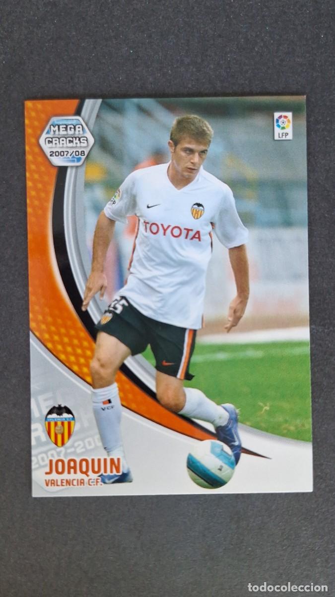 Cromos de F&uacute;tbol: L3 JOAQUIN VALENCIA C. F. 300 PANINI MEGACRACKS 2007 2008 07 08