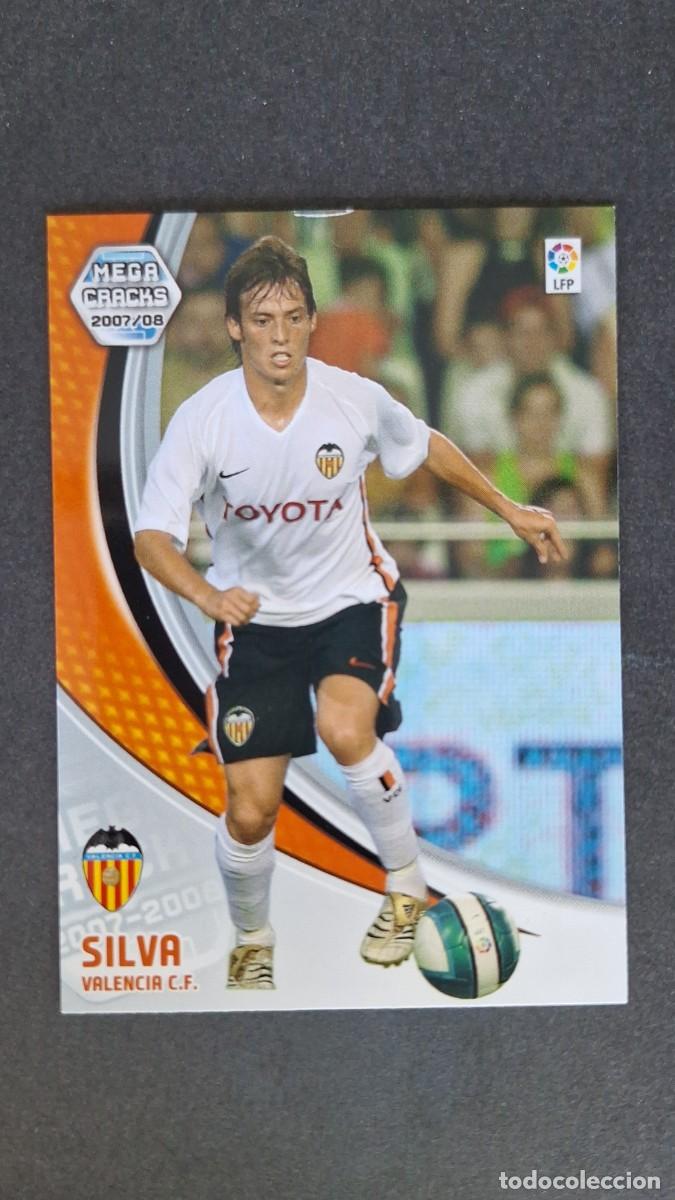 Cromos de F&uacute;tbol: L3 SILVA VALENCIA C. F. 301 PANINI MEGACRACKS 2007 2008 07 08