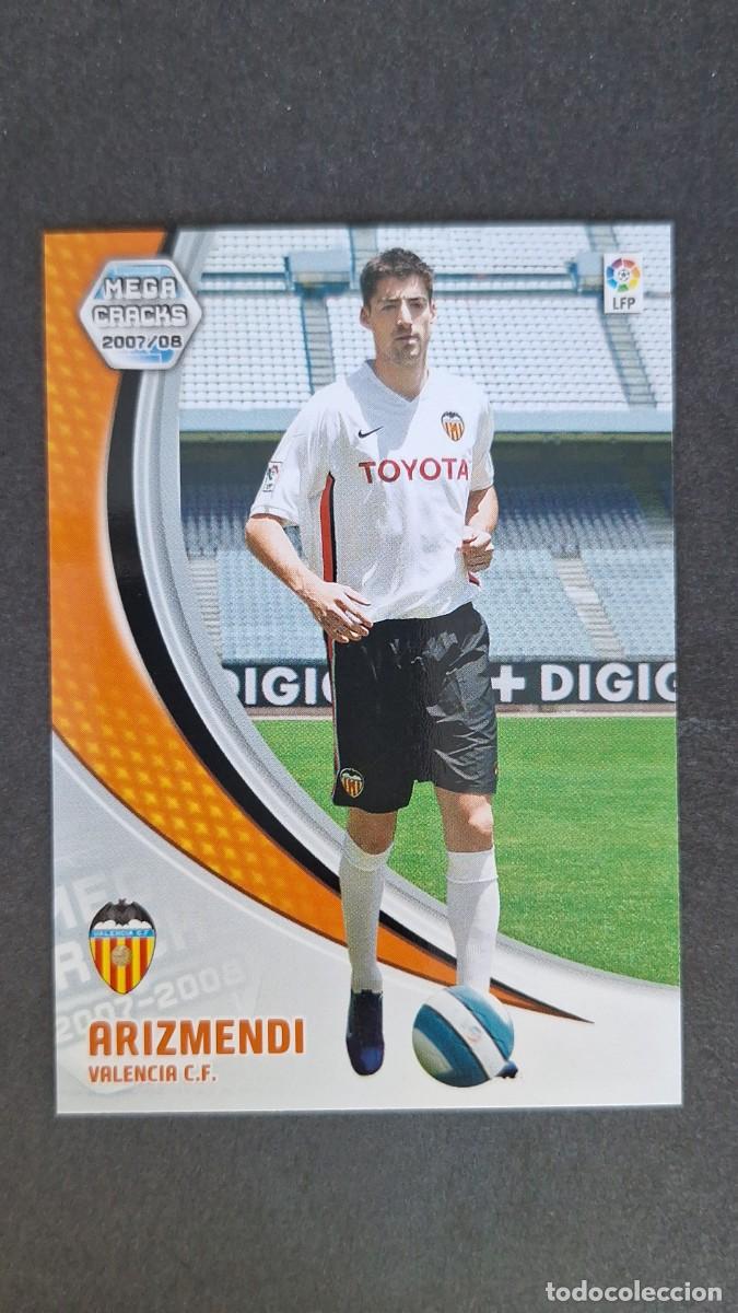 Cromos de F&uacute;tbol: L3 ARIZMENDI VALENCIA C. F. 304 PANINI MEGACRACKS 2007 2008 07 08