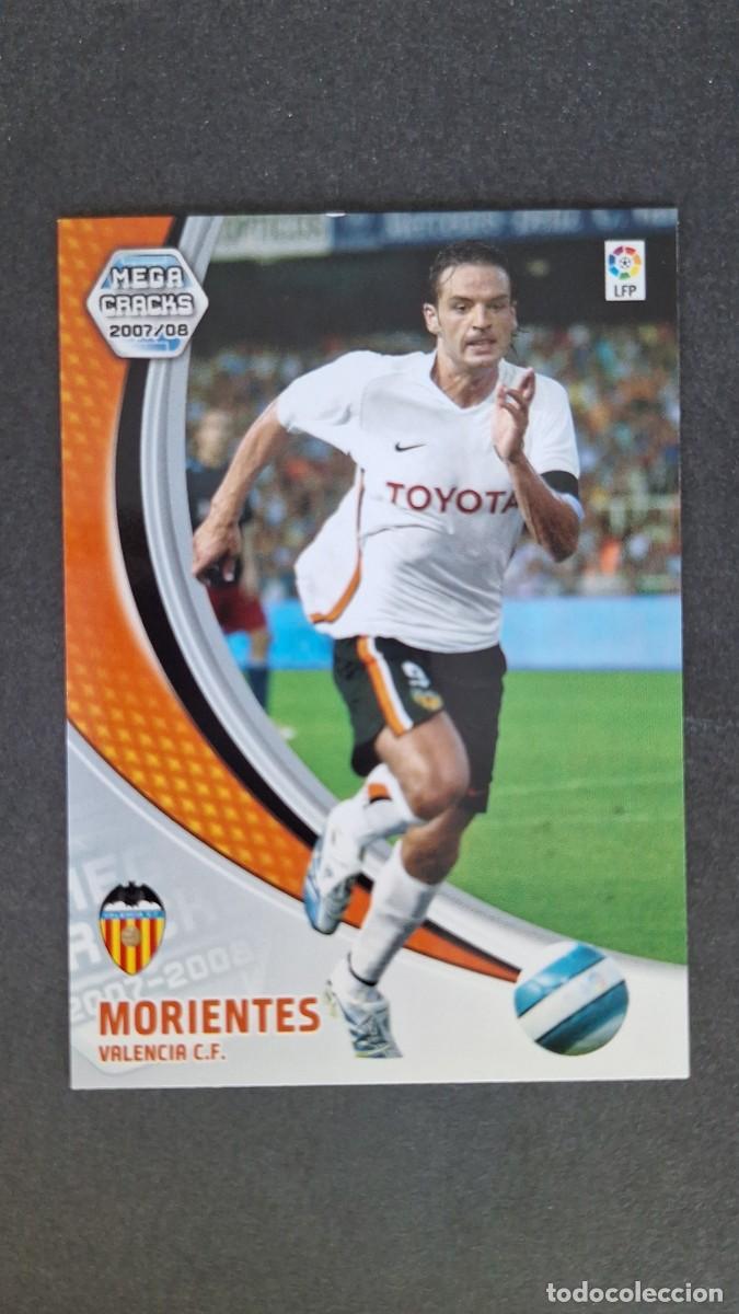 Cromos de F&uacute;tbol: L3 MORIENTES VALENCIA C. F. 306 PANINI MEGACRACKS 2007 2008 07 08