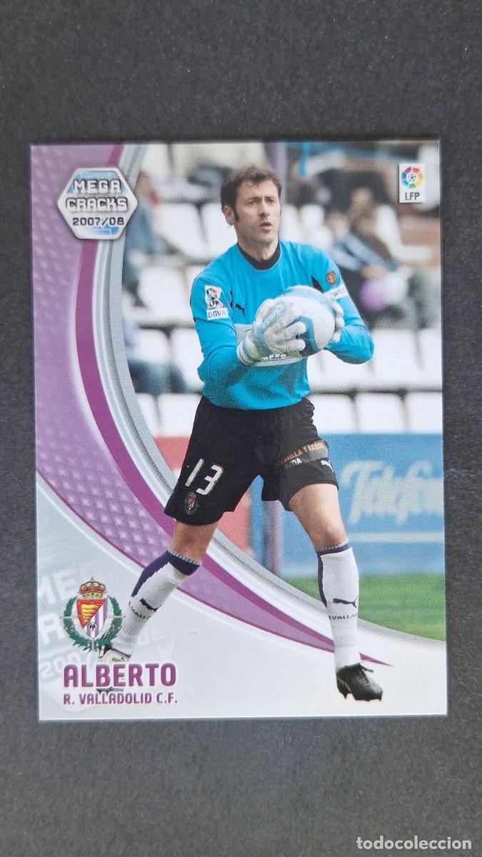 Cromos de F&uacute;tbol: L3 ALBERTO REAL VALLADOLID 308 PANINI MEGACRACKS 2007 2008 07 08