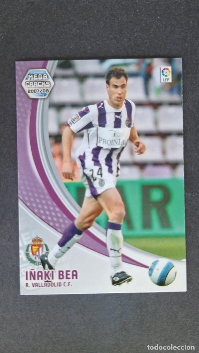 Cromos de F&uacute;tbol: L3 I&Ntilde;AKI BEA REAL VALLADOLID 310 PANINI MEGACRACKS 2007 2008 07 08