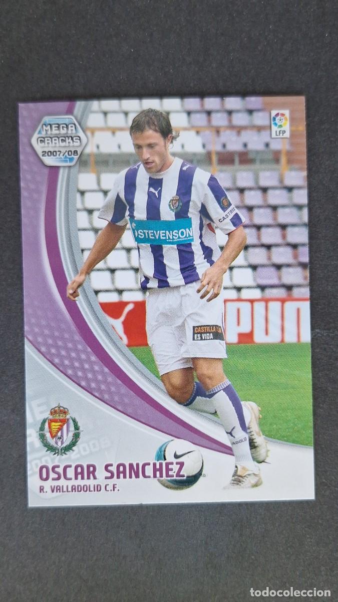 Cartes &agrave; collectionner de Football: L3 OSCAR SANCHEZ REAL VALLADOLID 314 PANINI MEGACRACKS 2007 2008 07 08