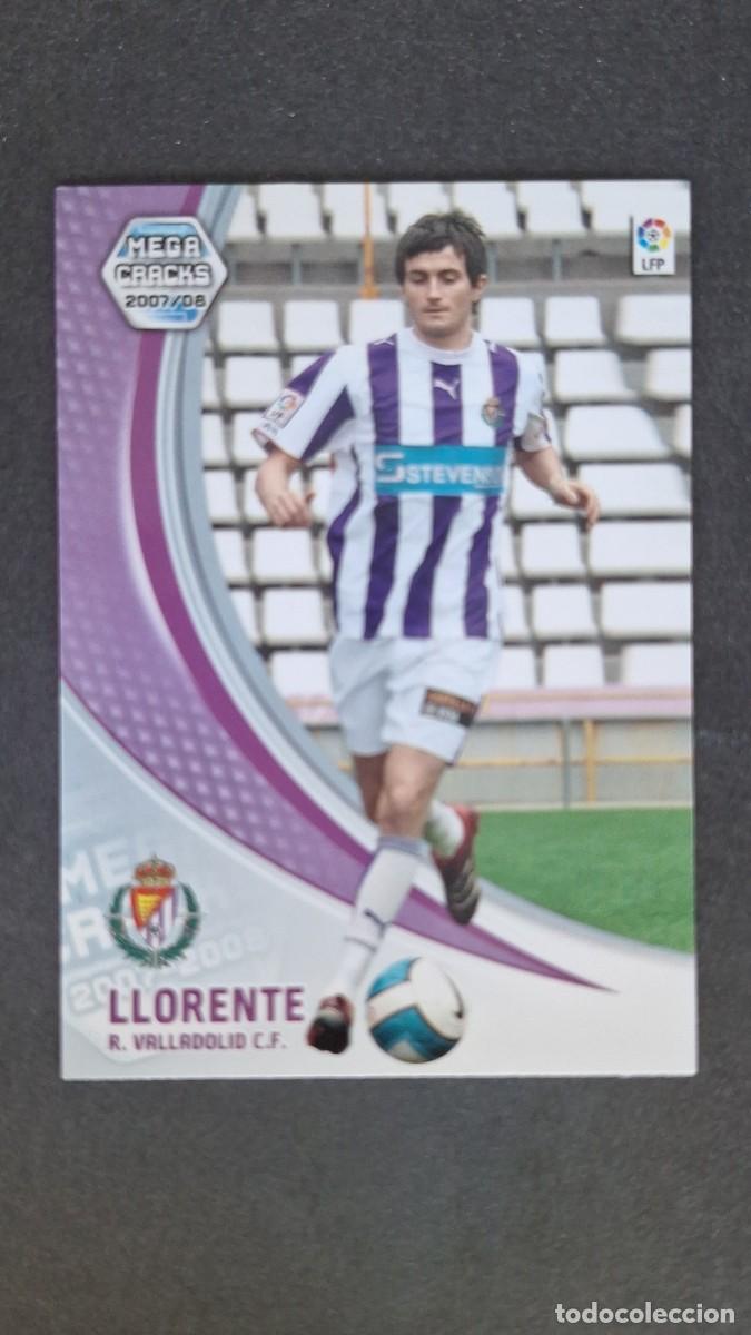 Cromos de Futebol: L3 LLORENTE REAL VALLADOLID 323 PANINI MEGACRACKS 2007 2008 07 08