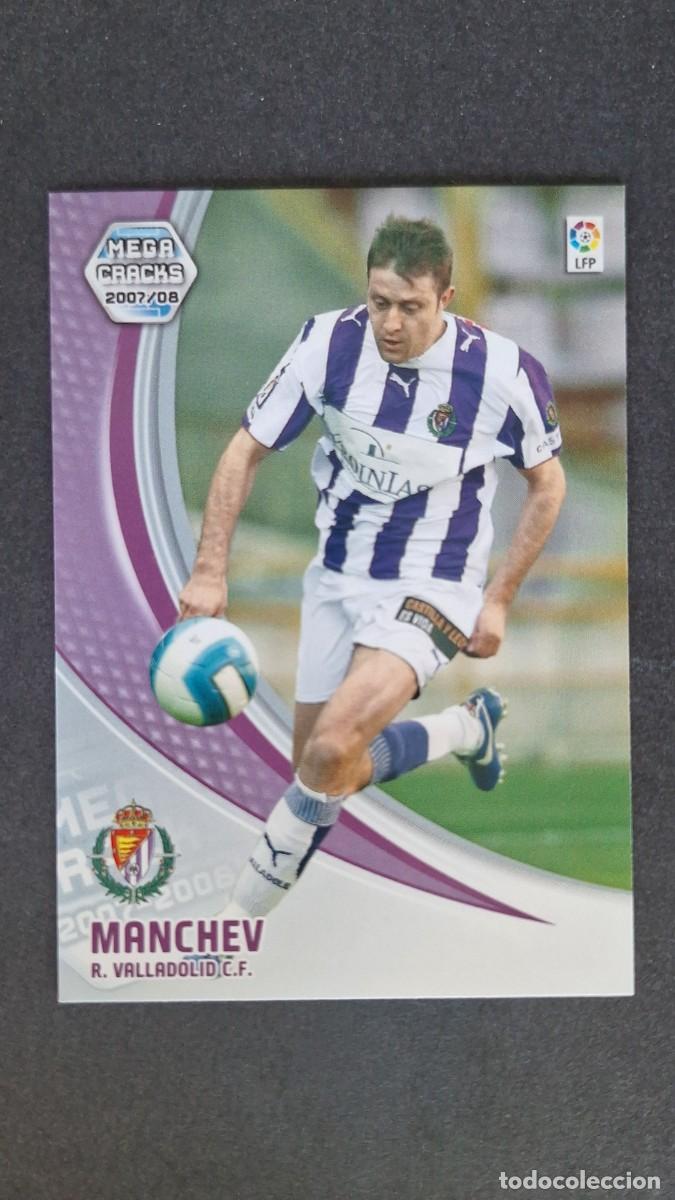 Cromos de Futebol: L3 MANCHEV REAL VALLADOLID 324 PANINI MEGACRACKS 2007 2008 07 08