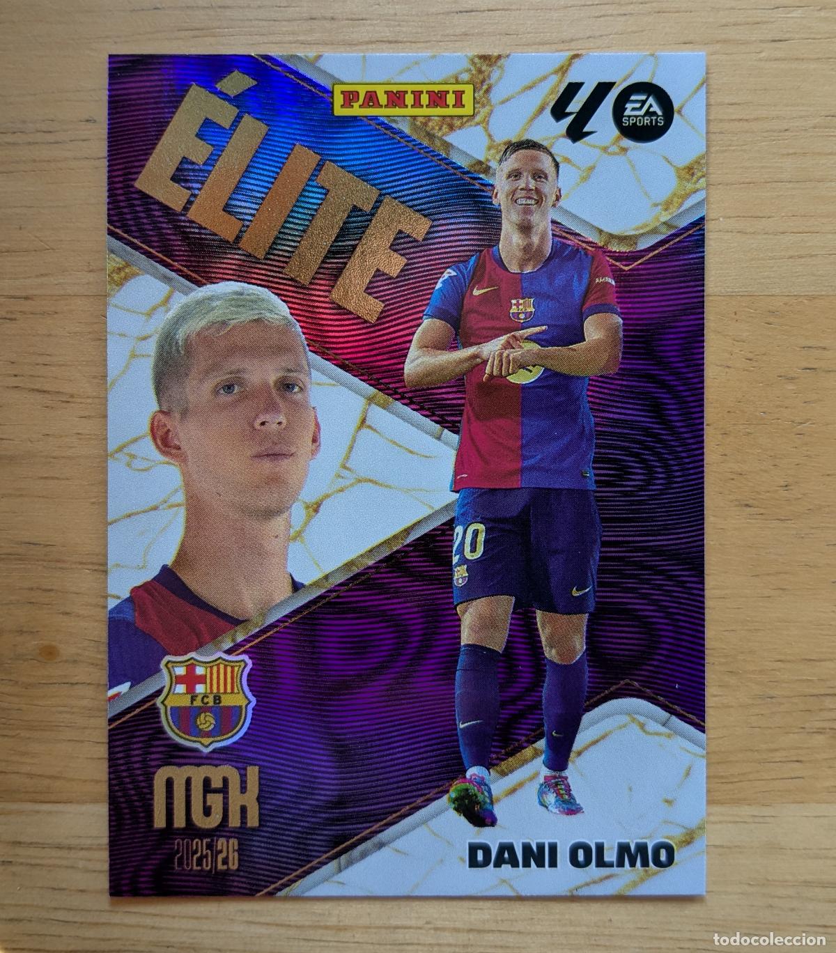 Cromos de F&uacute;tbol: MEGACRACKS 2025-2026 - DANI OLMO - FC BARCELONA - ELITE N&ordm; 4