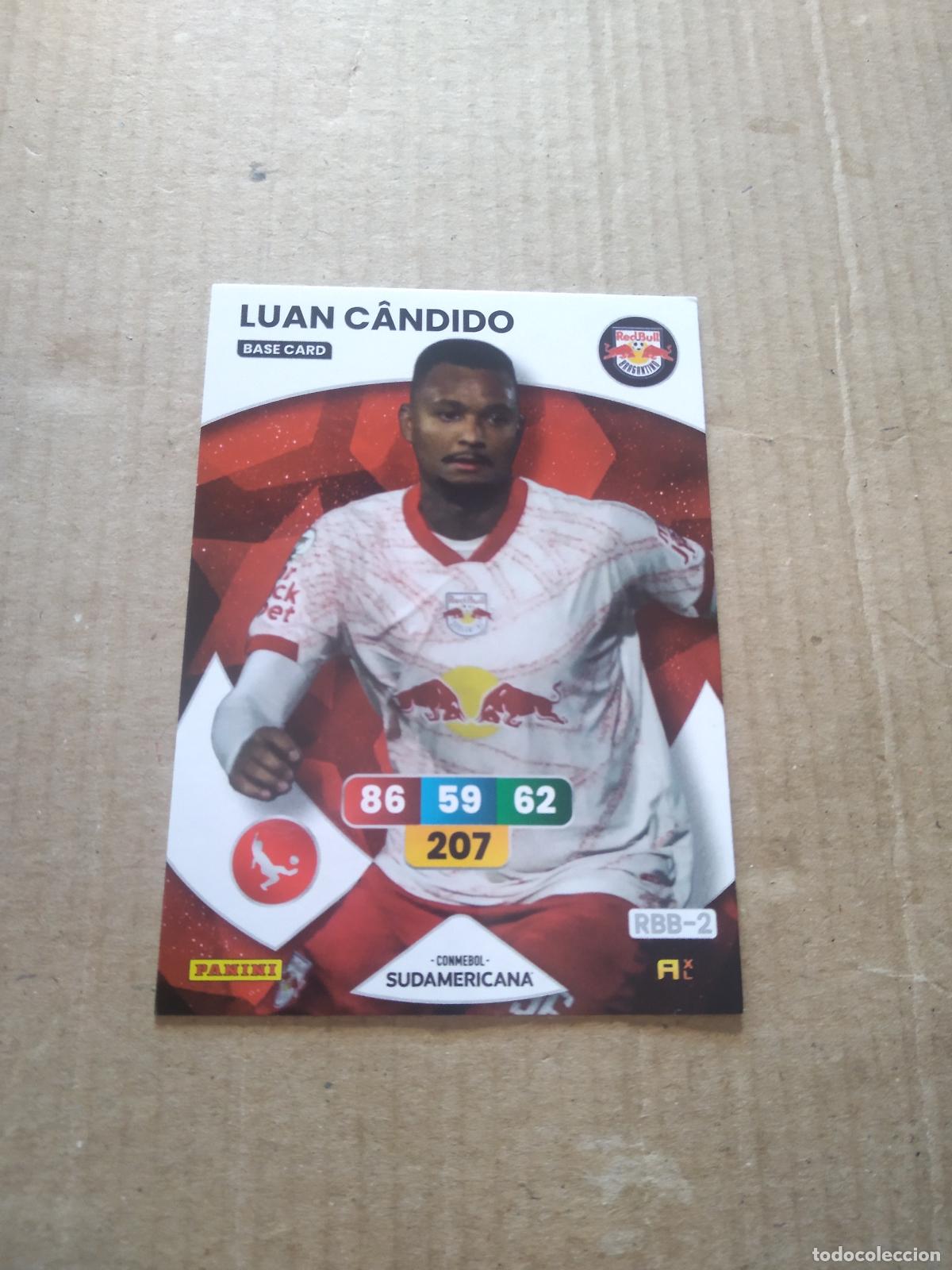 Football Stickers: LUAN CANDIDO BRAGANTINO CROMO FUTBOL PANINI ADRENALYN CONMEBOL LIBERTADORES SUDAMERICANA 2024