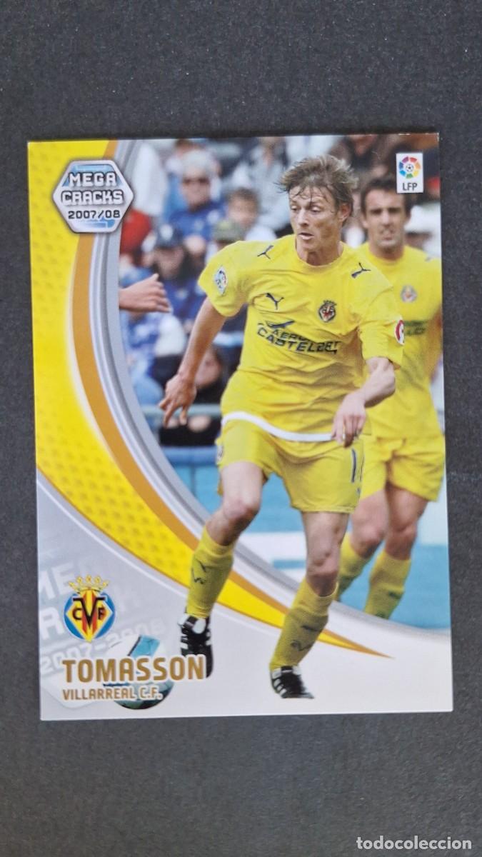 Football Stickers: L3 TOMASSON VILLARREAL C. F. 339 PANINI MEGACRACKS 2007 2008 07 08