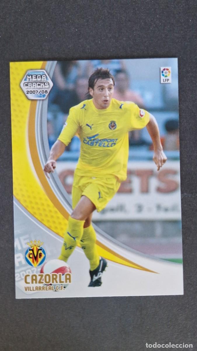 Fu&szlig;ball-Sticker: L3 CAZORLA VILLARREAL C. F. 341 PANINI MEGACRACKS 2007 2008 07 08