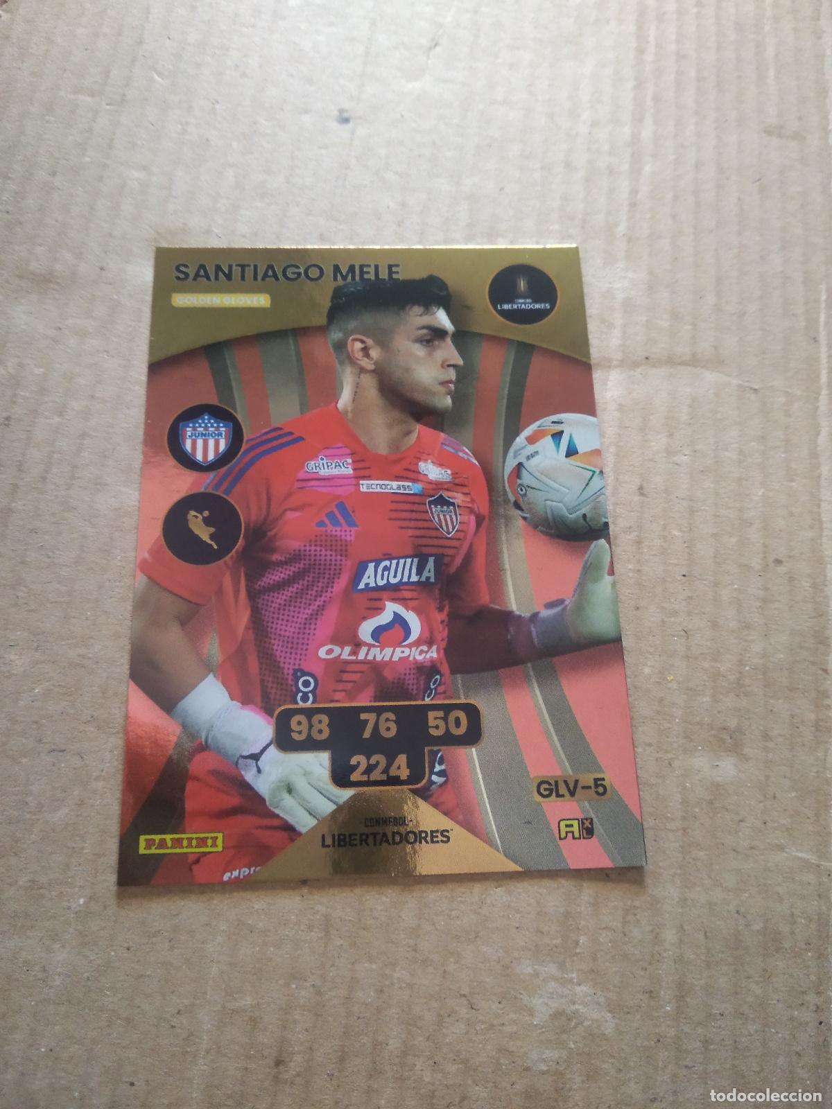Cromos de f&uacute;tbol: SANTIAGO MELE JUNIOR CROMO FUTBOL PANINI ADRENALYN CONMEBOL LIBERTADORES SUDAMERICANA 2024