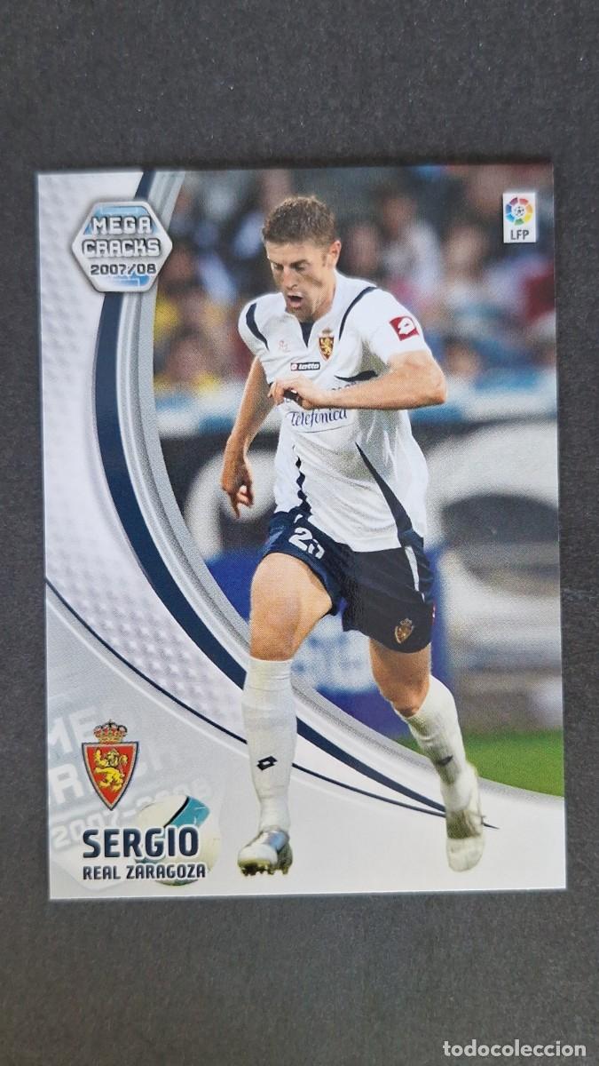 Figurine di Calcio: L3 SERGIO REAL ZARAGOZA 347 PANINI MEGACRACKS 2007 2008 07 08