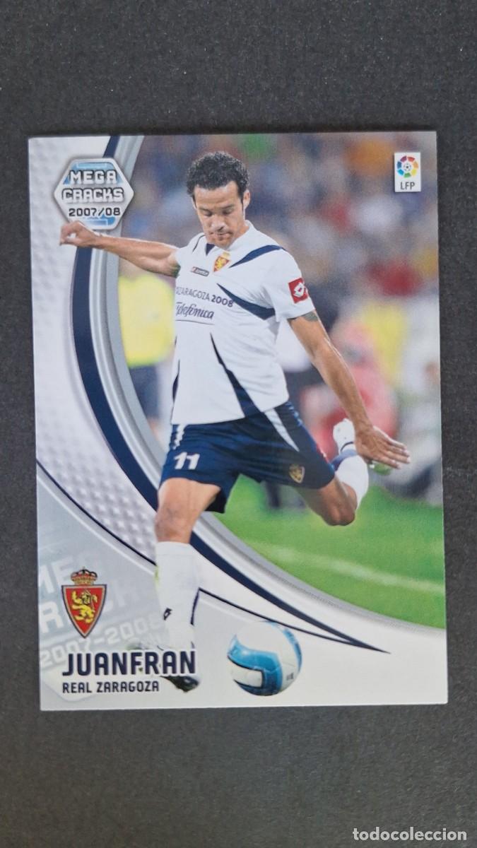 Figurine di Calcio: L3 JUANFRAN REAL ZARAGOZA 348 PANINI MEGACRACKS 2007 2008 07 08