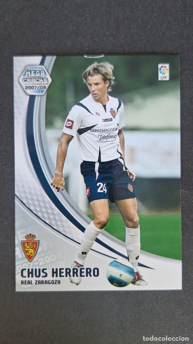 Figurine di Calcio: L3 CHUS HERRERO REAL ZARAGOZA 349 PANINI MEGACRACKS 2007 2008 07 08
