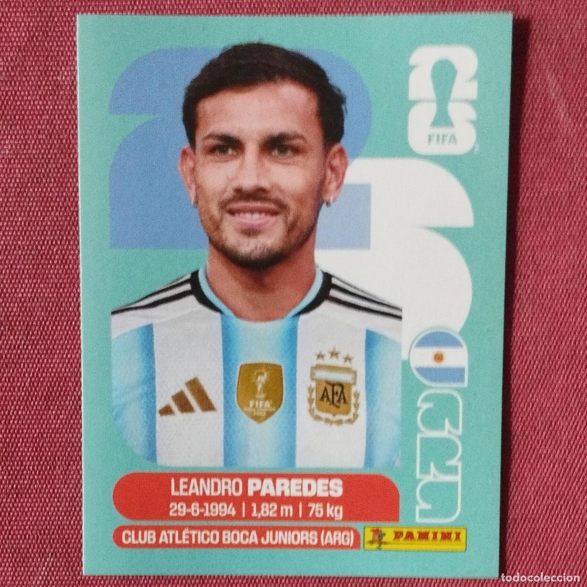 Figurine di Calcio: LEANDRO PAREDES - ARG 12 - ARGENTINA - MUNDIAL DE FUTBOL - QATAR 2022