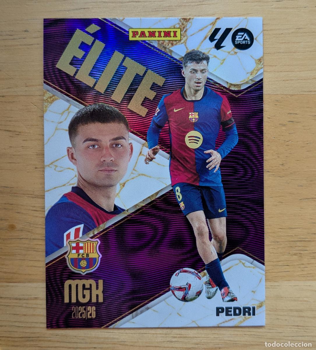 Figurine di Calcio: MEGACRACKS 2025-2026 - PEDRI - FC BARCELONA - ELITE N&ordm; 15