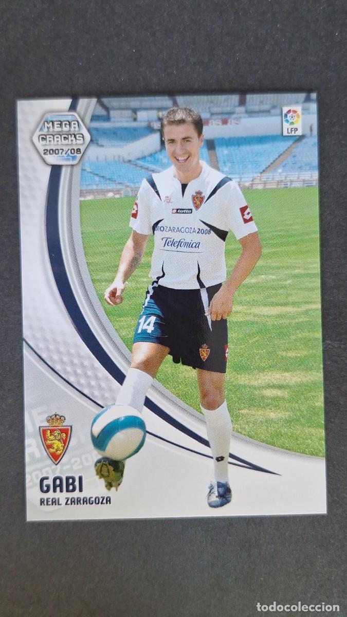 Cromos de F&uacute;tbol: L3 GABI REAL ZARAGOZA 353 PANINI MEGACRACKS 2007 2008 07 08
