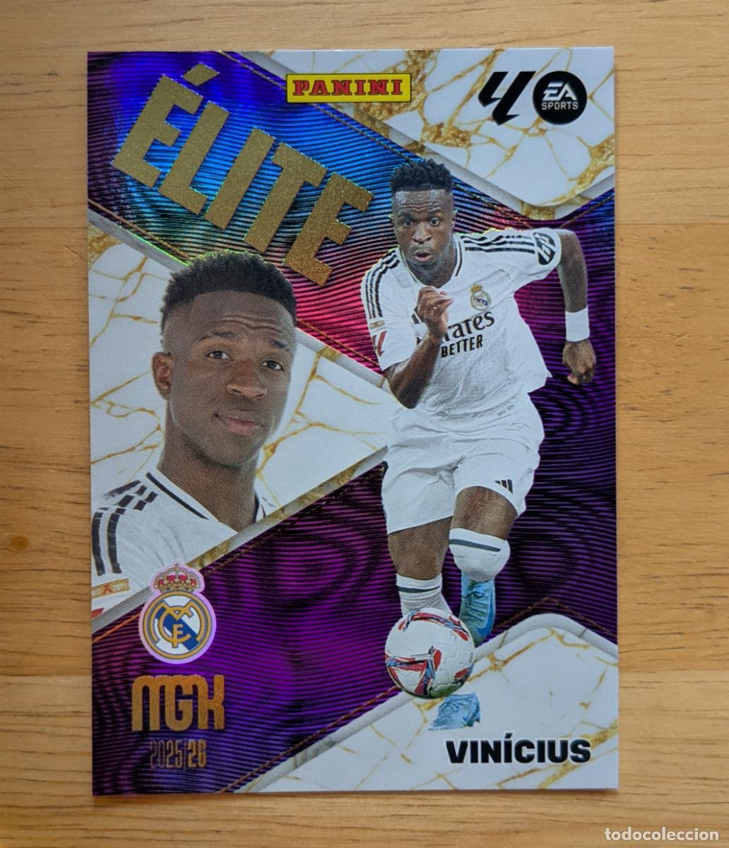 Cromos de F&uacute;tbol: MEGACRACKS 2025-2026 - VINICIUS - REAL MADRID - ELITE N&ordm; 18