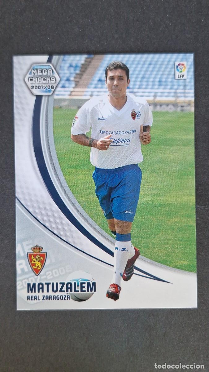 Cromos de F&uacute;tbol: L3 MATUZALEM REAL ZARAGOZA 355 PANINI MEGACRACKS 2007 2008 07 08
