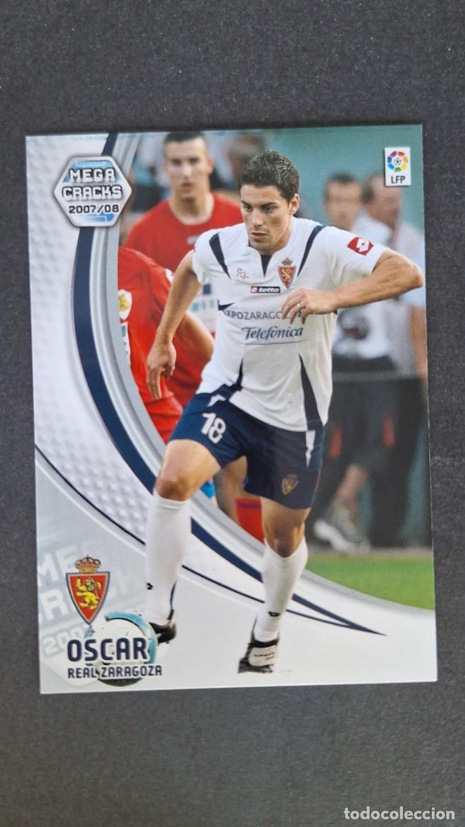Cromos de F&uacute;tbol: L3 OSCAR REAL ZARAGOZA 356 PANINI MEGACRACKS 2007 2008 07 08