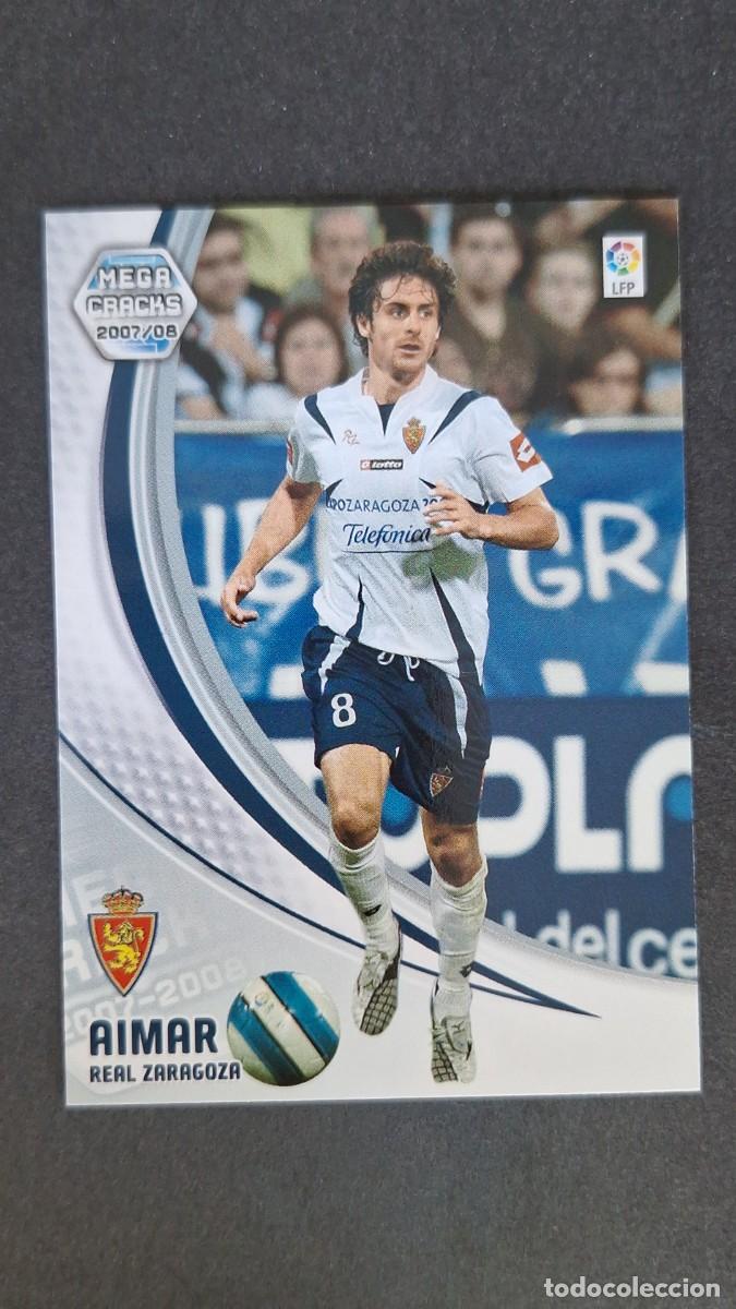 Cromos de F&uacute;tbol: L3 AIMAR REAL ZARAGOZA 357 PANINI MEGACRACKS 2007 2008 07 08