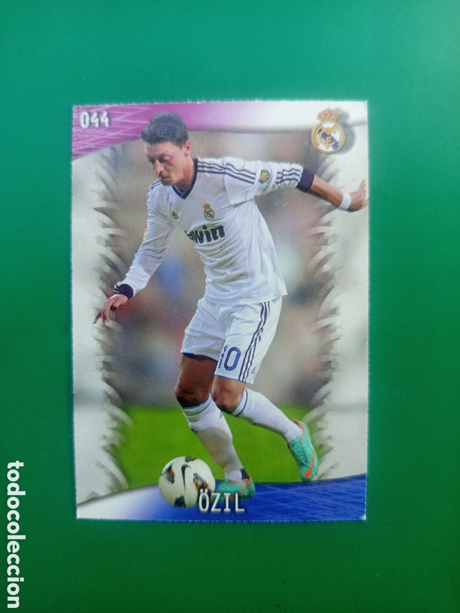 Cromos de F&uacute;tbol: ❇️ CROMO CARD ⚽ &Ouml;ZIL REAL MADRID 44 FICHAS LIGA QUIZ GAME 2014 13 14 2013 2014 MUNDICROMO ❇️