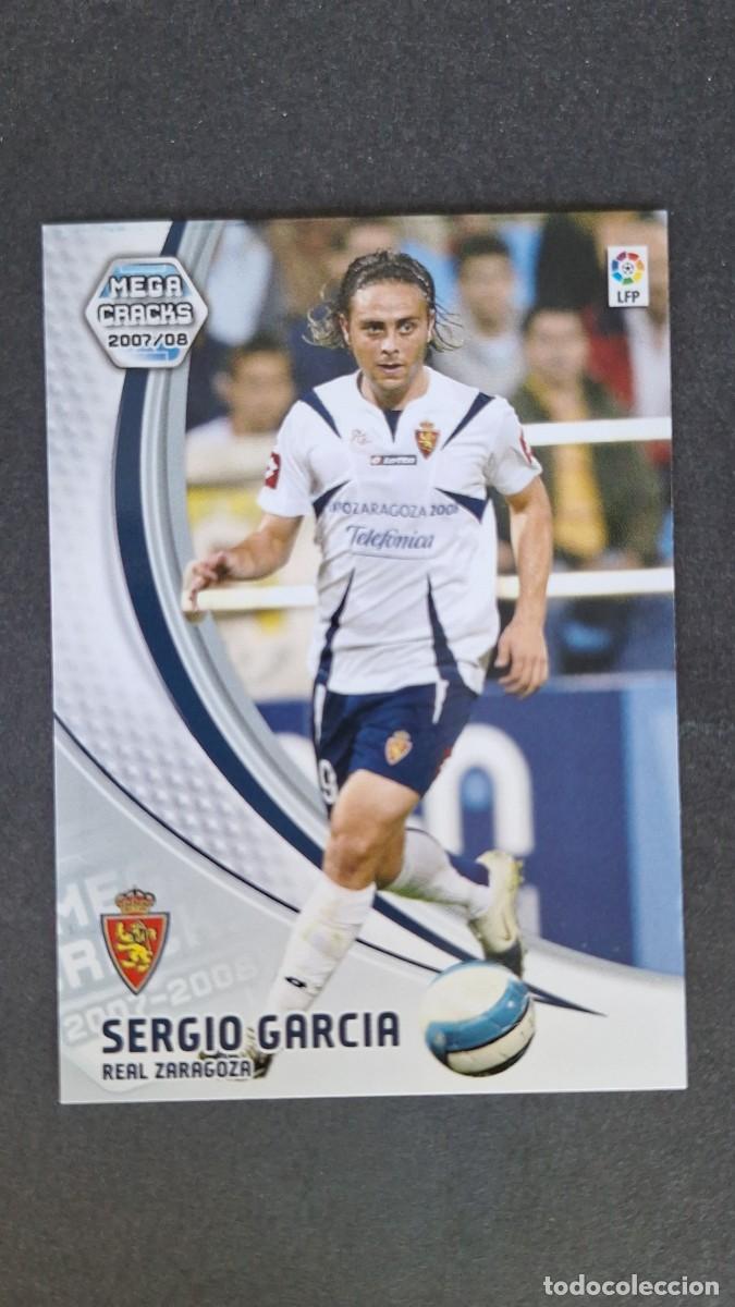 Cromos de F&uacute;tbol: L3 SERGIO GARCIA REAL ZARAGOZA 359 PANINI MEGACRACKS 2007 2008 07 08
