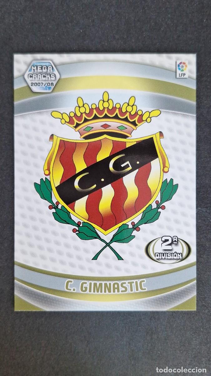 Cromos de Futebol: L3 ESCUDO NASTIC DE TARRAGONA 417 2&ordf; DIVISION PANINI MEGACRACKS 2007 2008 07 08