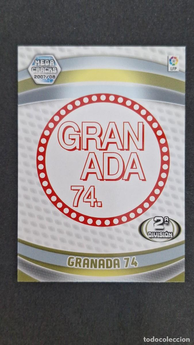 Cromos de F&uacute;tbol: L3 ESCUDO GRANADA 74 418 2&ordf; DIVISION PANINI MEGACRACKS 2007 2008 07 08