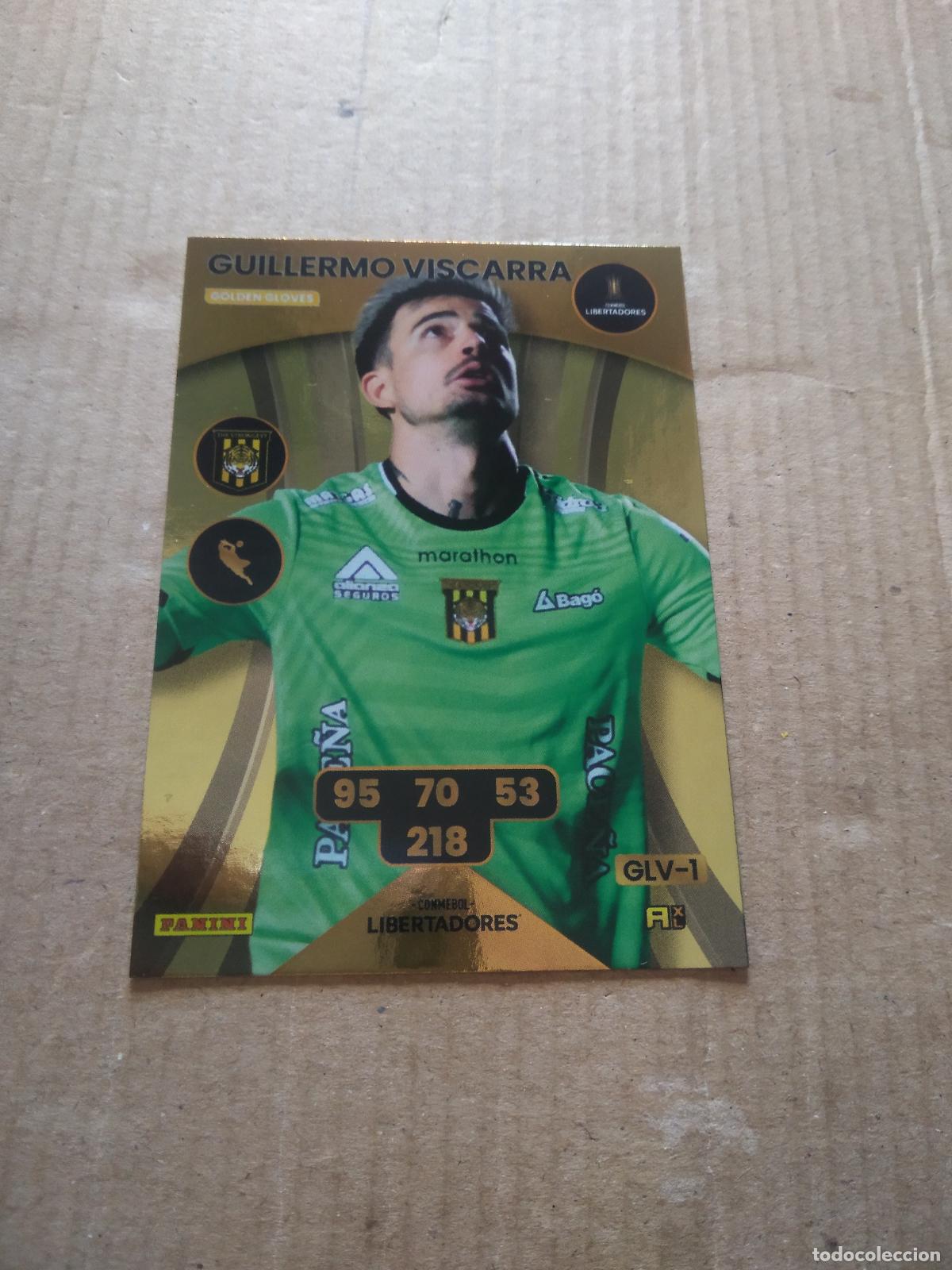 Cromos de F&uacute;tbol: GUILLERMO VISCARRA CROMO FUTBOL PANINI ADRENALYN CONMEBOL LIBERTADORES SUDAMERICANA 2024