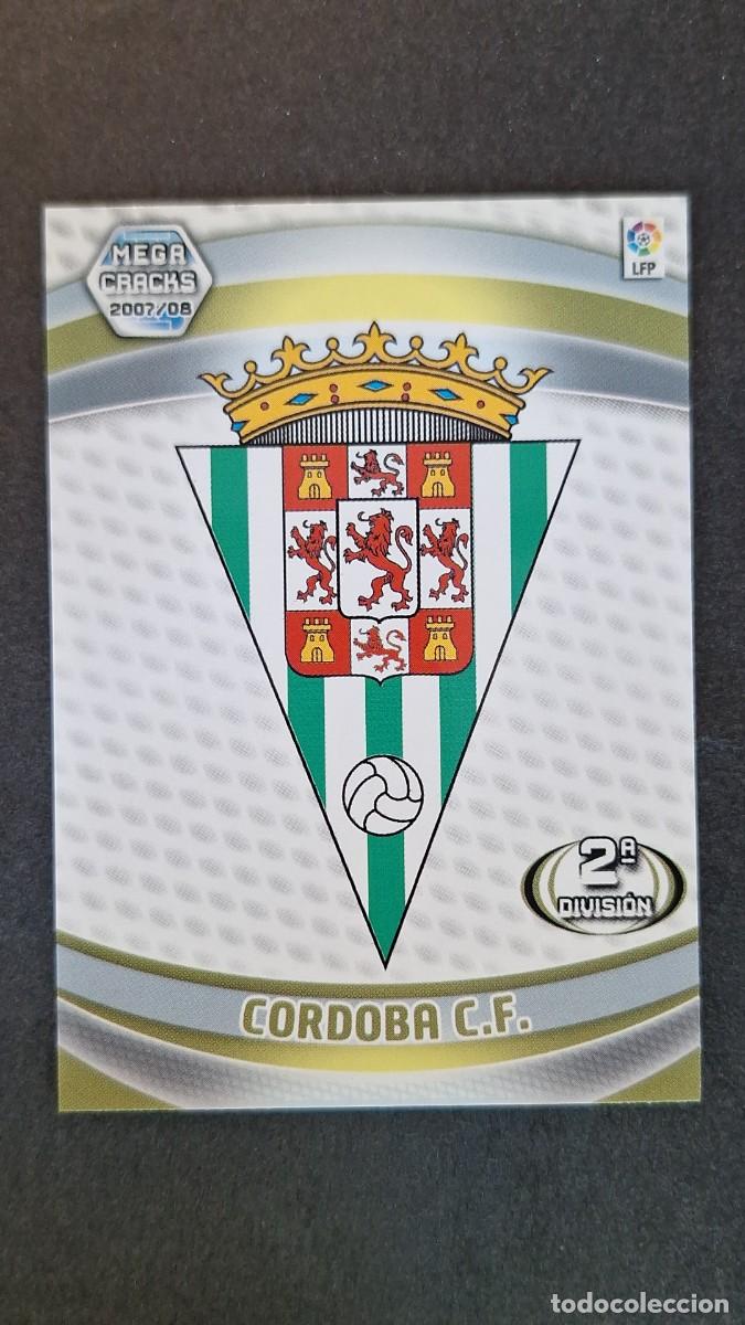 Cromos de F&uacute;tbol: L3 ESCUDO CORDOBA C. F. 433 2&ordf; DIVISION PANINI MEGACRACKS 2007 2008 07 08