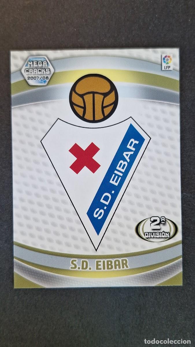 Cromos de F&uacute;tbol: L3 ESCUDO S. D. EIBAR 434 2&ordf; DIVISION PANINI MEGACRACKS 2007 2008 07 08