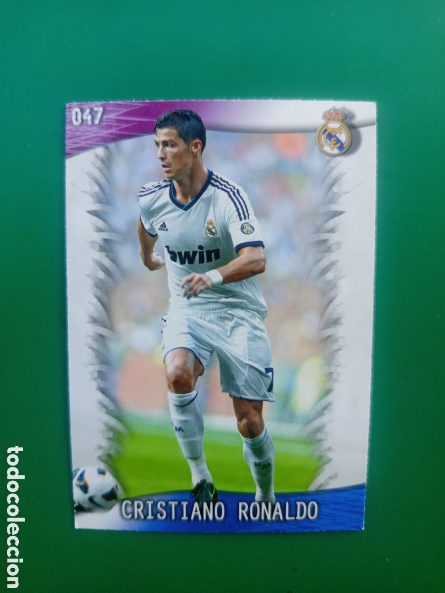 Cromos de F&uacute;tbol: ❇️ CROMO ⚽ CRISTIANO RONALDO REAL MADRID 47 FICHAS LIGA QUIZ GAME 2014 13 14 2013 2014 MUNDICROMO ❇️