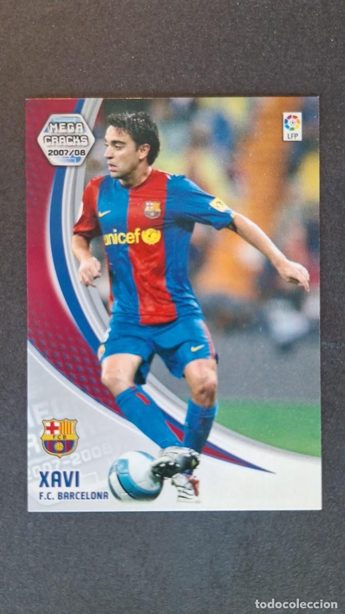 Cromos de F&uacute;tbol: L3 XAVI F. C. BARCELONA 58 PANINI MEGACRACKS 2007 2008 07 08