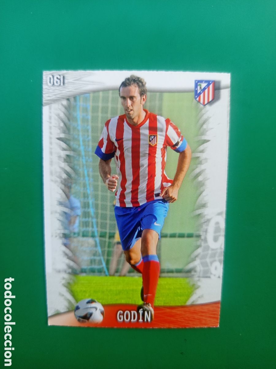 Fu&szlig;ball-Sticker: ❇️ CROMO ⚽ GOD&Iacute;N ATL&Eacute;TICO DE MADRID 61 FICHAS LIGA QUIZ GAME 2014 13 14 2013 MUNDICROMO ❇️